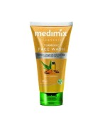 Medimix Ayurvedic Turmeric Face Wash, 150ml- With Turmeric, Argan Oil & Aloe Vera, For Blemish-Free Pure Skin